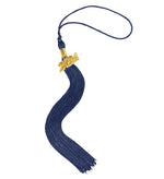 Shiny Kindergarten Graduation Cap Tassel Charm Navy (One Size Fits All)