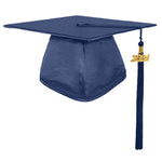 Shiny Kindergarten Graduation Cap Tassel Charm Navy (One Size Fits All)