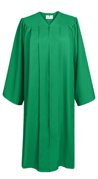 Matte Graduation Gown Choir Robe for Confirmation Baptism Emerald Gren