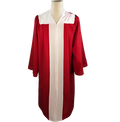 Unisex Choir Robes Chaplain Clergy of Red Robes with Dove