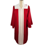 Unisex Choir Robes Chaplain Clergy of Red Robes with Dove