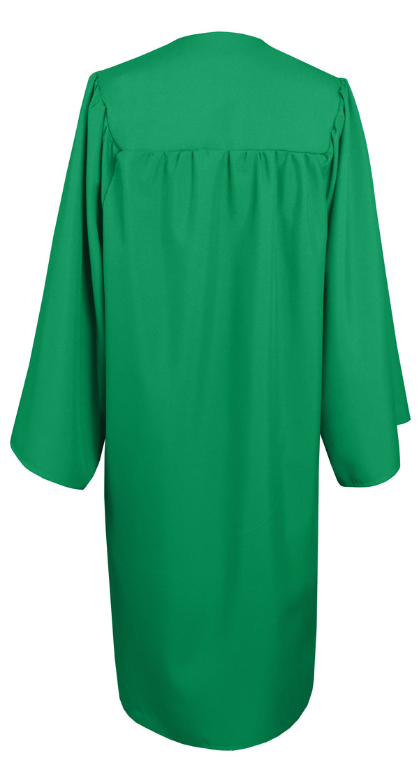 Matte Graduation Gown Choir Robe for Confirmation Baptism Emerald Gren