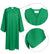 Matte Graduation Gown Choir Robe for Confirmation Baptism Emerald Gren