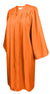 Matte Graduation Gown Choir Robe for Confirmation Baptism Orange