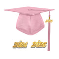 Shiny Kindergarten Graduation Cap Tassel Charm Pink (One Size Fits All)