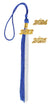 Graduation Tassel Double Colors with Gold/Silver Year Charm